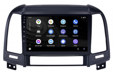 Head unit Hyundai Santa Fe with GPS Android 12 TR3919