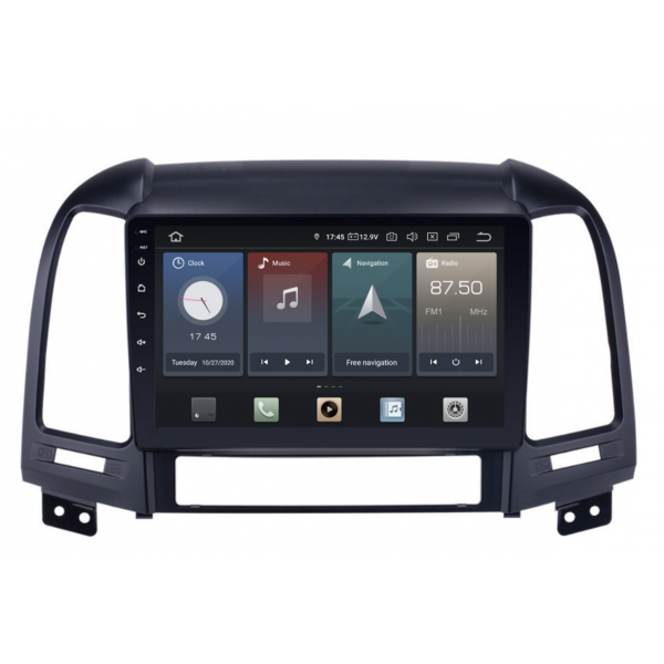 Navegador Hyundai Santa Fe con GPS Android 12 TR3919