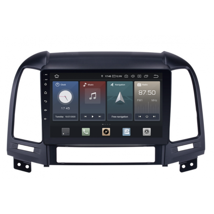Navegador Hyundai Santa Fe con GPS Android 12 TR3919
