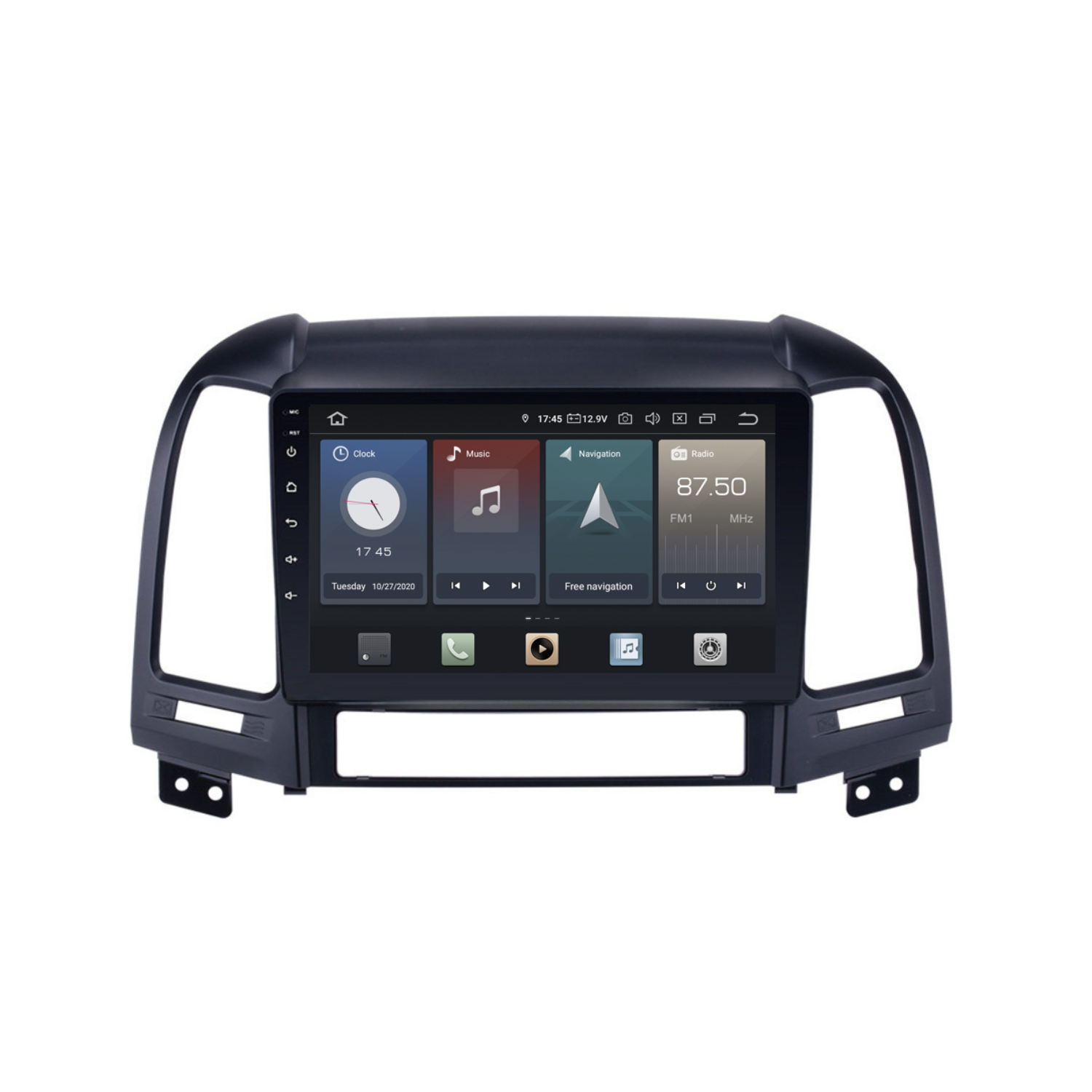 Head unit Hyundai Santa Fe with GPS Android 12 TR3919