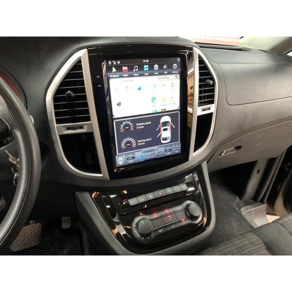 Radio GPS head unit Tesla style Mercedes Benz Vito W447 ANDROID TR2899