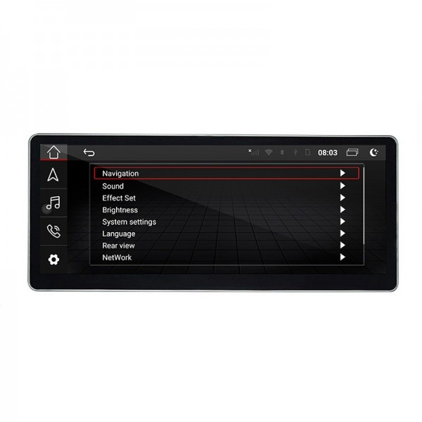 Pantalla ultra fina 12,3" GPS AUDI A1 8X Android 12 4G LTE TR3920