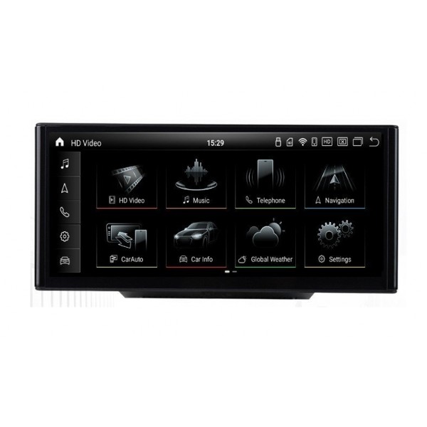 Head unit ultra thin screen 12,3" GPS AUDI A1 8X Android 12 TR3920