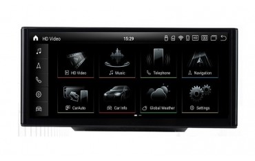 Pantalla ultra fina 12,3" GPS AUDI A1 8X Android 12 4G LTE TR3920