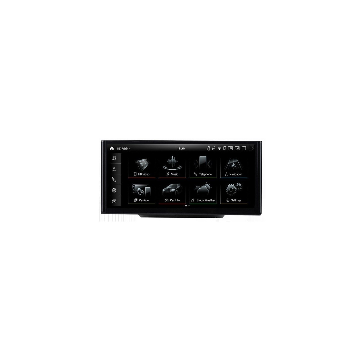 Head unit ultra thin screen 12,3" GPS AUDI A1 8X Android 12 TR3920