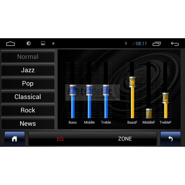 Radio GPS head unit Dodge, Chrysler, Jeep Android TR3921