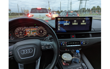 Head unit 12.3" GPS AUDI A4 & A5 B9 Android 12 TR3714