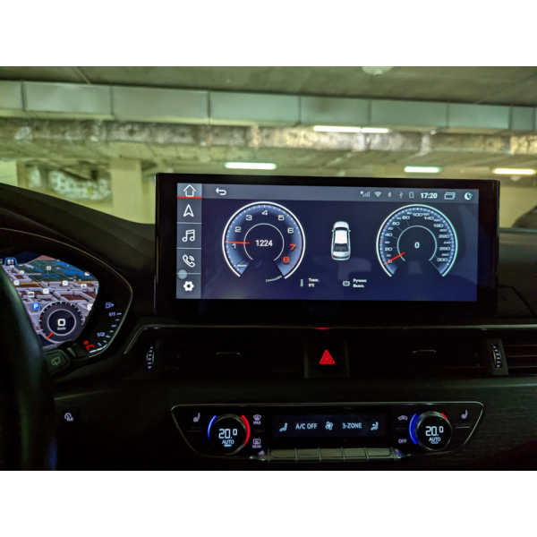 Head unit 12.3" GPS AUDI A4 & A5 B9 Android 12 TR3714