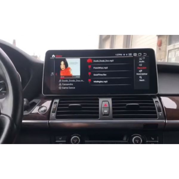 Navegador 12,3 pulgadas GPS BMW X5 E70 y X6 E71 Octa Core ANDROID TR3528