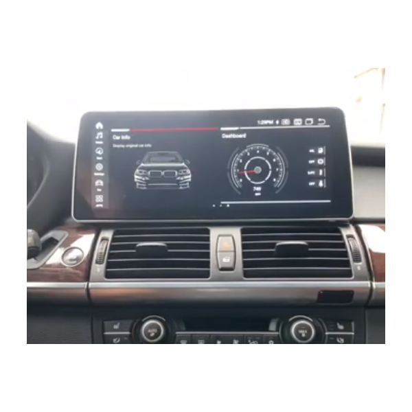 Navegador 12,3 pulgadas GPS BMW X5 E70 y X6 E71 Octa Core ANDROID TR3528