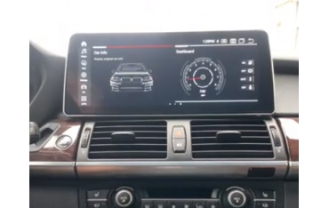 Navegador 12,3 pulgadas GPS BMW X5 E70 y X6 E71 Octa Core ANDROID TR3528