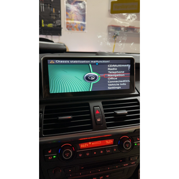 Pantalla 10.25" GPS BMW X5 E70 & BMW X6 E71 Android 12 4G LTE TR3624