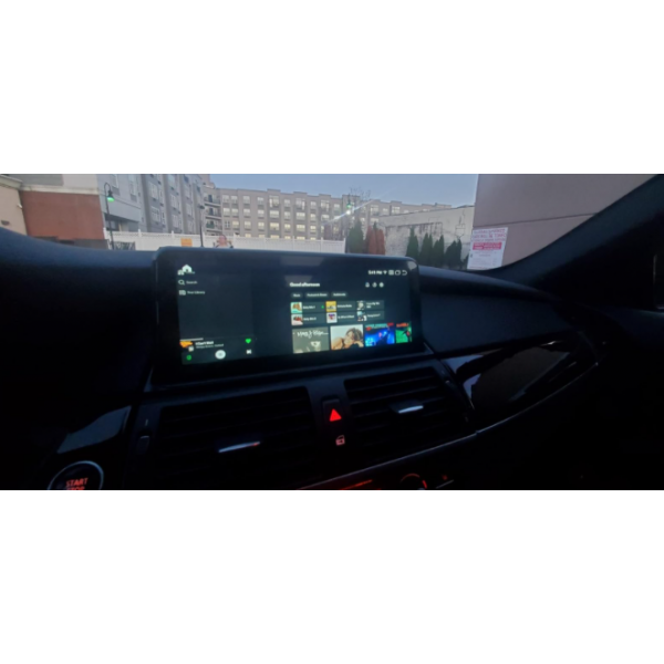 Pantalla 10.25" GPS BMW X5 E70 & BMW X6 E71 Android 12 4G LTE TR3624