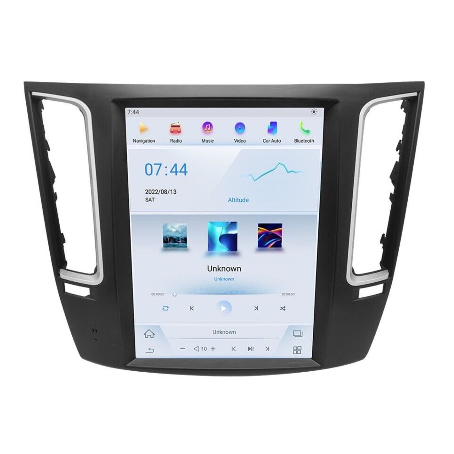 Radio GPS Tesla style head unit Maserati Levante ANDROID TR3695