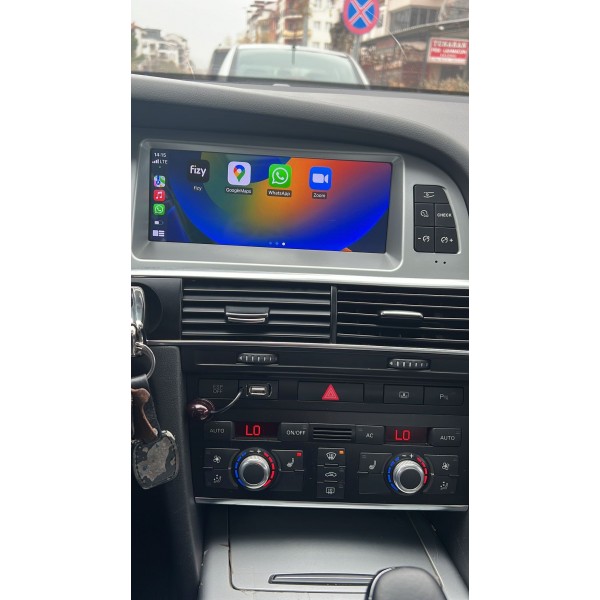Pantalla 10.25" GPS AUDI A6 C6 Android 12 4G LTE TR3653