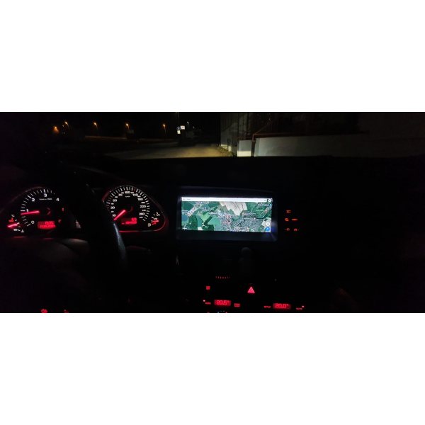 Pantalla 10.25" GPS AUDI A6 C6 Android 12 4G LTE TR3653