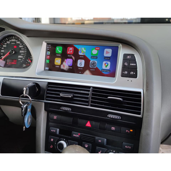 Pantalla 10.25" GPS AUDI A6 C6 Android 12 4G LTE TR3653