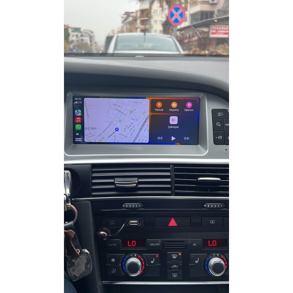 Pantalla 10.25" GPS AUDI A6 C6 Android 12 4G LTE TR3653