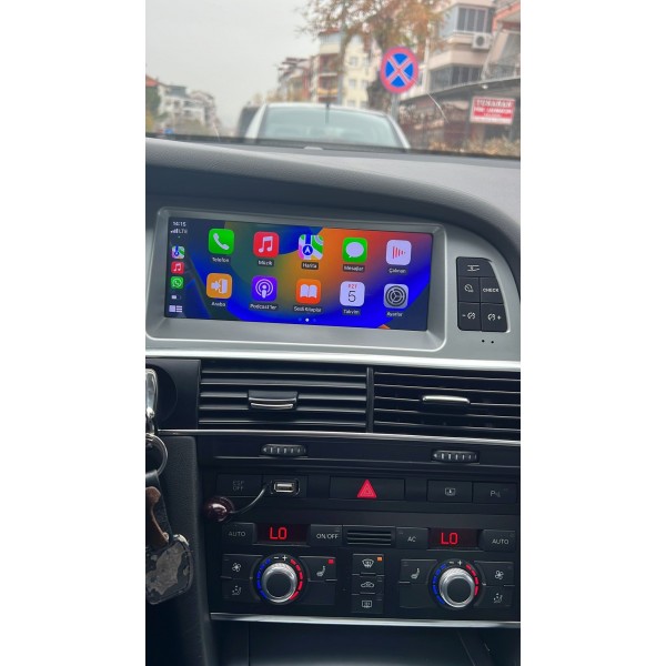 Pantalla 10.25" GPS AUDI A6 C6 Android 12 4G LTE TR3653
