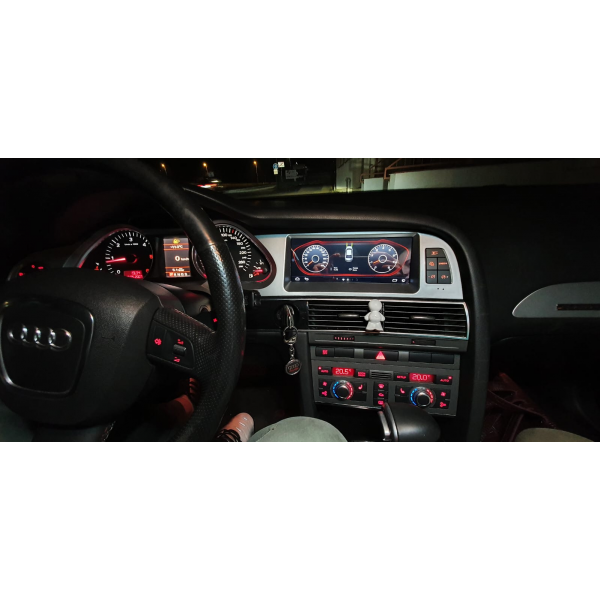 Pantalla 10.25" GPS AUDI A6 C6 Android 12 4G LTE TR3653