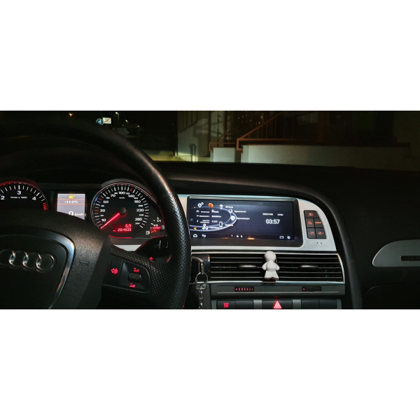 Pantalla 10.25" GPS AUDI A6 C6 Android 12 4G LTE TR3653