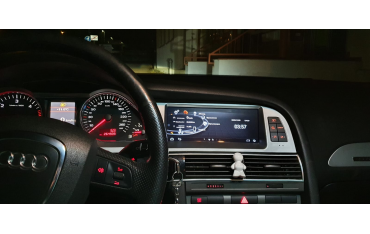 Pantalla 10.25" GPS AUDI A6 C6 Android 12 4G LTE TR3653