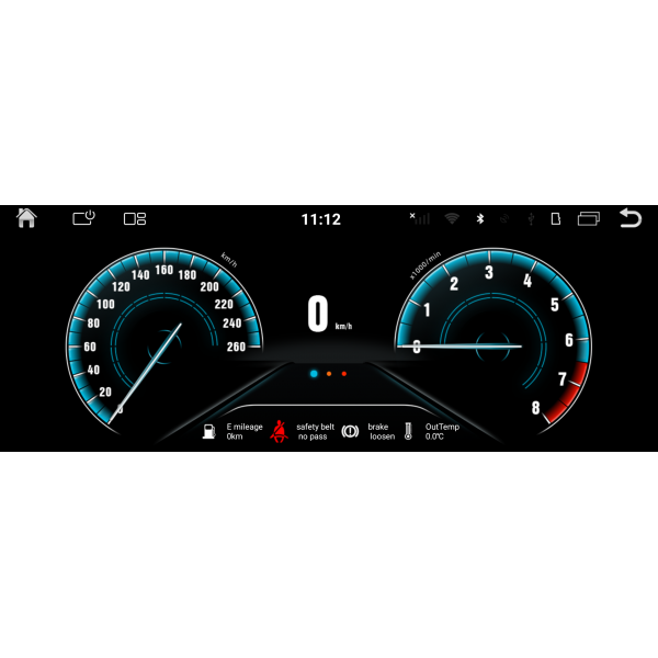 Navegador 10,25 GPS BMW Z4 E85 4G LTE ANDROID TR3220