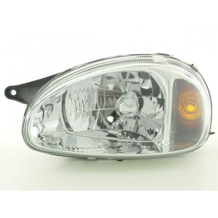 Spare parts headlight left Opel Corsa B 99 00