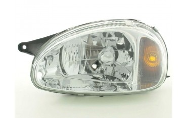 Spare parts headlight left Opel Corsa B 99 00