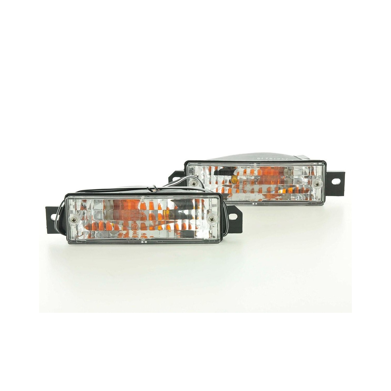 Front indicator indicator set BMW 3er type E30 88 91 chrome