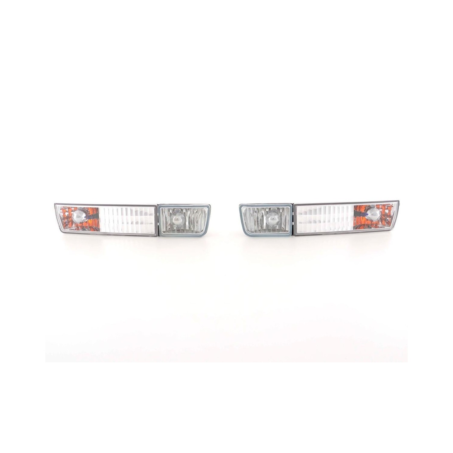 Front indicator indicator set chrome incl Fog lights VW Golf 3 Vento type 1HXO 1EXO