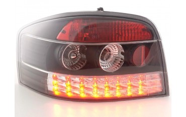 LED taillights set Audi A3 type 8P 03 05 black