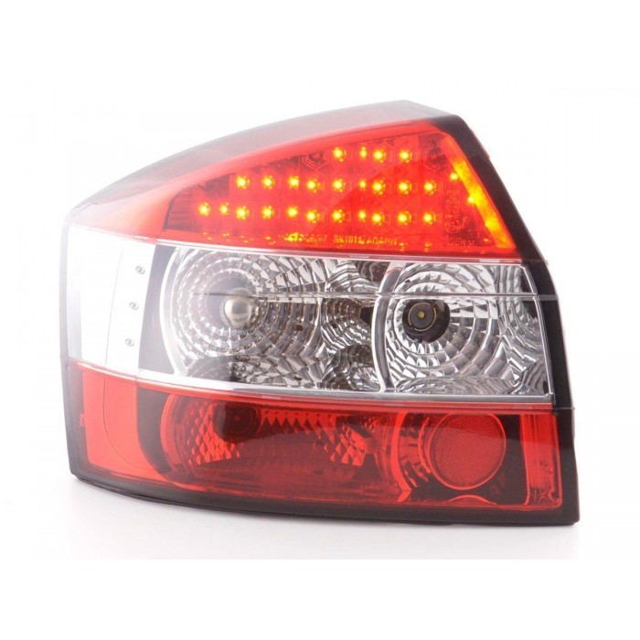LED taillights set Audi A4 sedan type 8E 01 04 clear red
