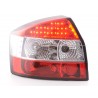 LED taillights set Audi A4 sedan type 8E 01 04 clear red