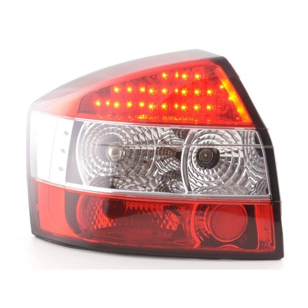 LED taillights set Audi A4 sedan type 8E 01 04 clear red