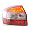 LED taillights set Audi A4 sedan type 8E 01 04 clear red