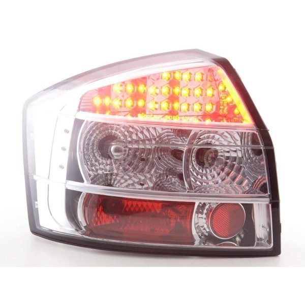 LED taillights set Audi A4 sedan type 8E 01 04 chrome