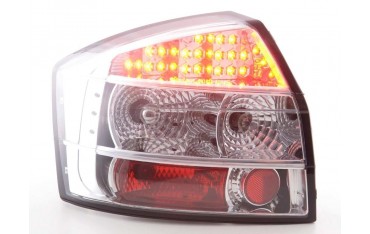 LED taillights set Audi A4 sedan type 8E 01 04 chrome