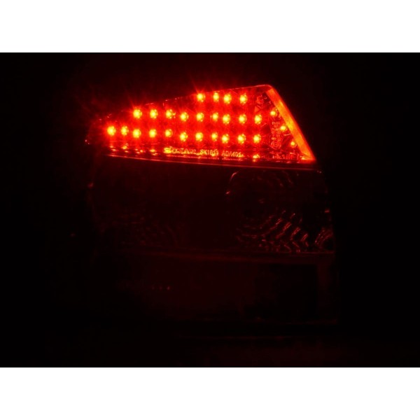 LED taillights set Audi A4 sedan type 8E 01 04 chrome