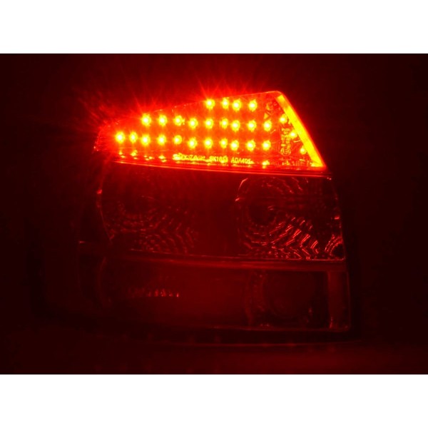 LED taillights set Audi A4 sedan type 8E 01 04 chrome