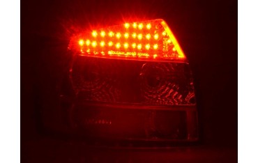 LED taillights set Audi A4 sedan type 8E 01 04 chrome