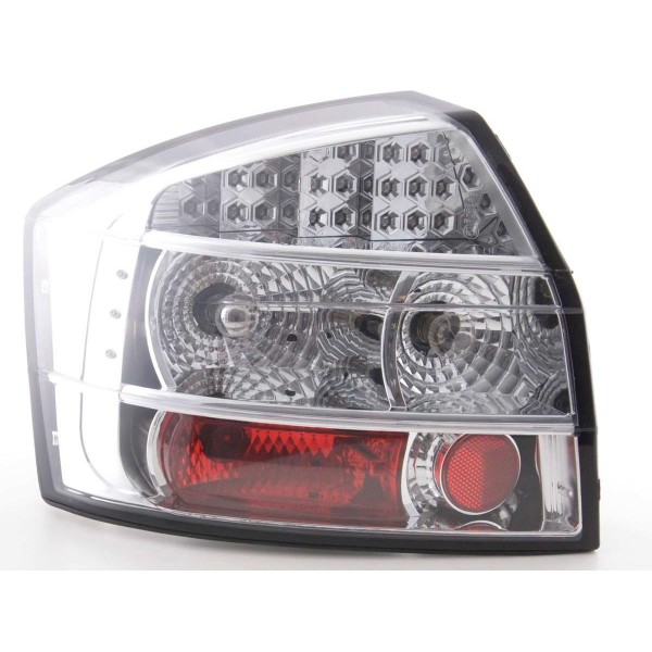 LED taillights set Audi A4 sedan type 8E 01 04 chrome