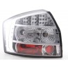 LED taillights set Audi A4 sedan type 8E 01 04 chrome