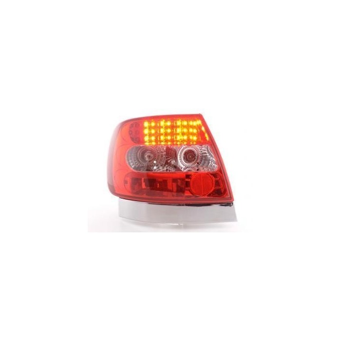 LED taillights set Audi A4 sedan type B5 95 00 clear red S4 TDI