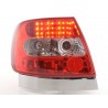LED taillights set Audi A4 sedan type B5 95 00 clear red S4 TDI
