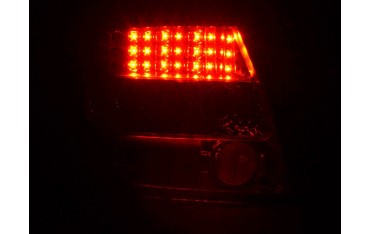 LED taillights set Audi A4 sedan type B5 95 00 chrome S4 TDI
