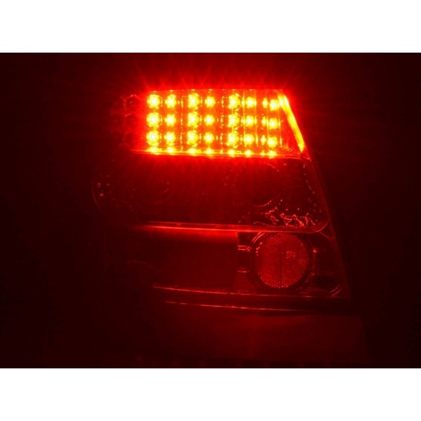 LED taillights set Audi A4 sedan type B5 95 00 chrome S4 TDI