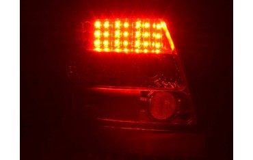 LED taillights set Audi A4 sedan type B5 95 00 chrome S4 TDI