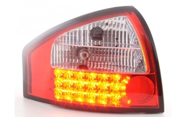 LED taillights set Audi A6 sedan type 4B 97 03 clear red