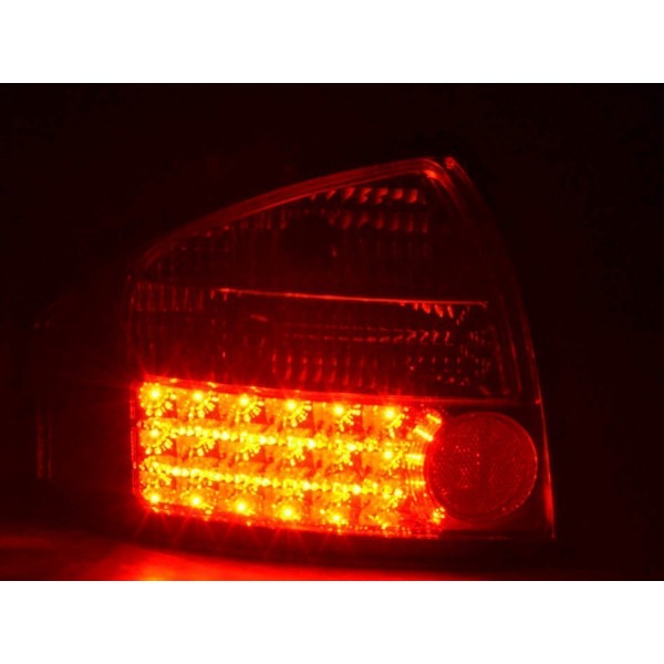 LED taillights set Audi A6 sedan type 4B 97 03 clear red